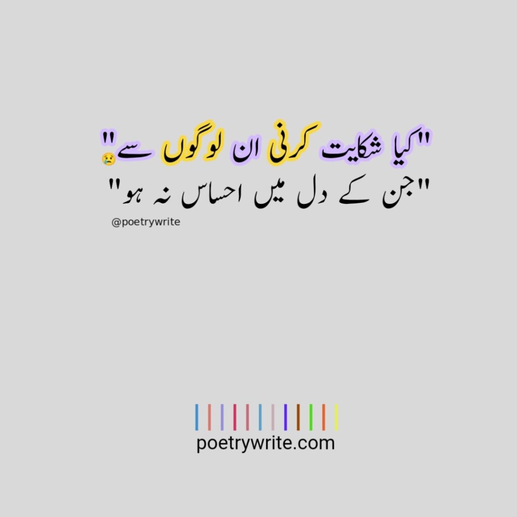 New Sad Poetry In Urdu 2 Lines 