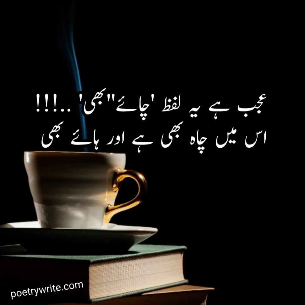 Tea poetry in urdu text -Tea Shayari In Urdu Text