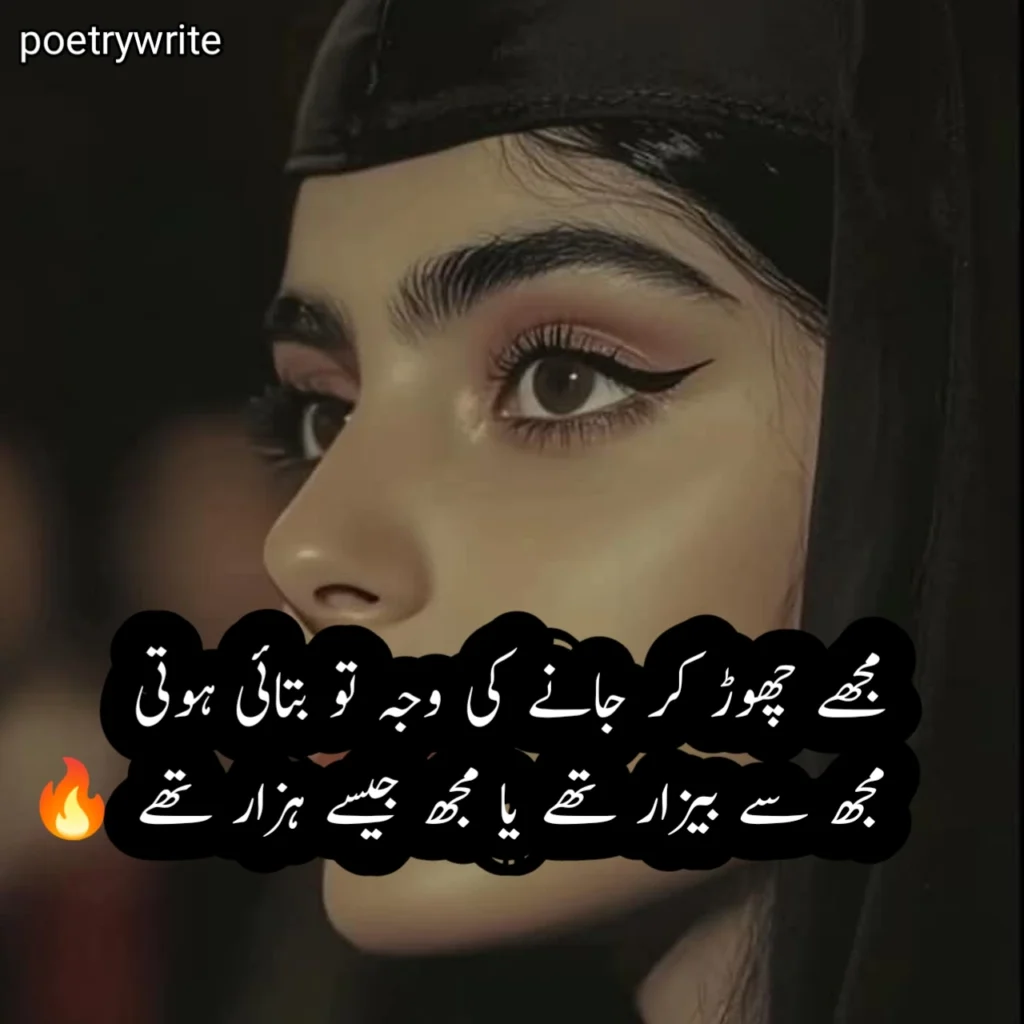 Poetry In Urdu 2 Lines 200+ (Copy Paste)