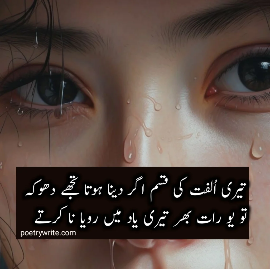 teri yaad Sad poetry in urdu