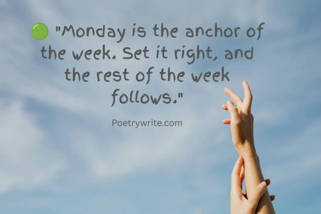 Positive Good Morning Monday Quotes for a Fresh Start