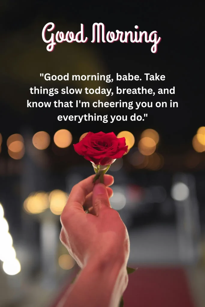 Good Morning Message to My Love to Make Her Smile