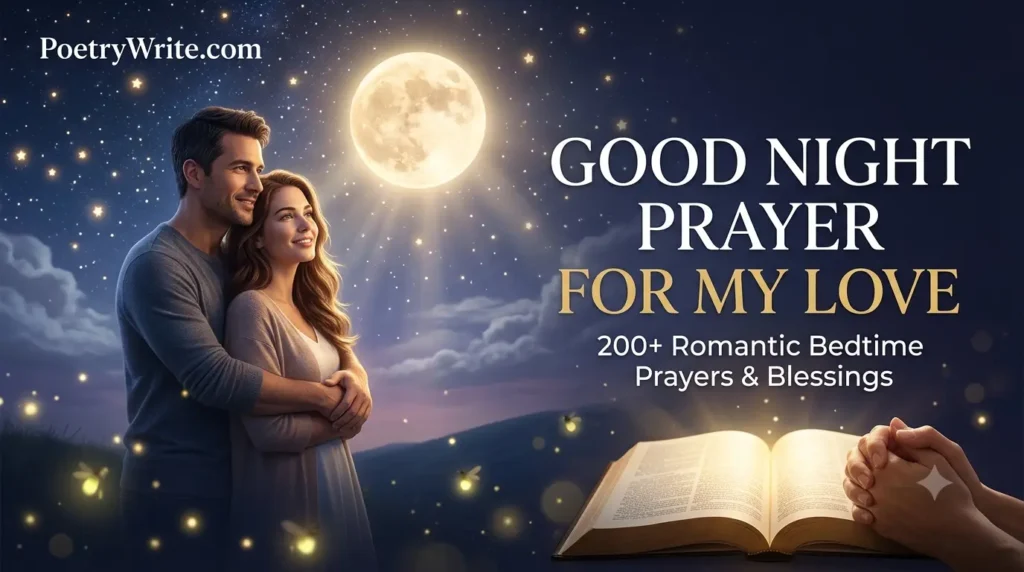 Good Night Prayer for My Love: 150+ Prayers for Him, Her, Husband, Wife, Boyfriend & Girlfriend (2026)